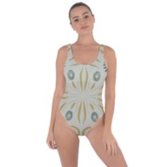 Floral Folk Damask Pattern Fantasy Flowers  Bring Sexy Back Swimsuit by Eskimos