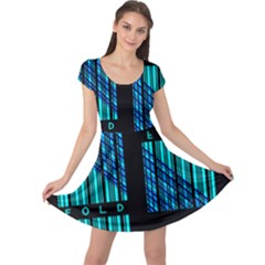 Folding For Science Cap Sleeve Dress by WetdryvacsLair