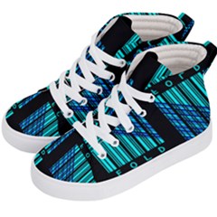 Folding For Science Kids  Hi-top Skate Sneakers by WetdryvacsLair