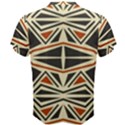 Abstract geometric design    Men s Cotton Tee View2