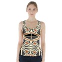 Abstract geometric design    Racer Back Sports Top View1