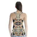 Abstract geometric design    Racer Back Sports Top View2