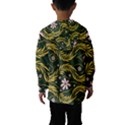 Folk flowers print Floral pattern Ethnic art Kids  Hooded Windbreaker View2