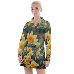 Sunny Day Women s Long Sleeve Casual Dress by thedaffodilstore