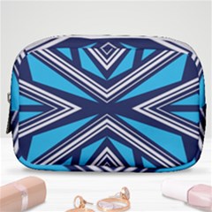 Abstract Pattern Geometric Backgrounds  Make Up Pouch (small) by Eskimos