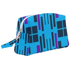 Abstract Pattern Geometric Backgrounds Wristlet Pouch Bag (large) by Eskimos