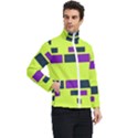 Abstract pattern geometric backgrounds Men s Bomber Jacket View2