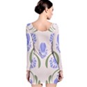 Folk flowers print Floral pattern Ethnic art Long Sleeve Bodycon Dress View2