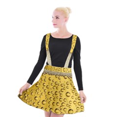 Beer Bubbles Suspender Skater Skirt by Wegoenart