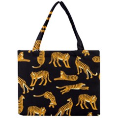 Seamless-exotic-pattern-with-tigers Mini Tote Bag by Jancukart