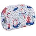 Nautical Cats Seamless Pattern Make Up Case (Medium) View1