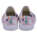 Cute Bunnies Easter Eggs Seamless Pattern Kids  Canvas Slip Ons View4