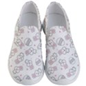 Cute Pattern With Easter Bunny Egg Men s Lightweight Slip Ons View1