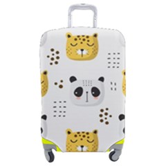 Seamless Pattern Cute Animals Luggage Cover (medium) by Jancukart