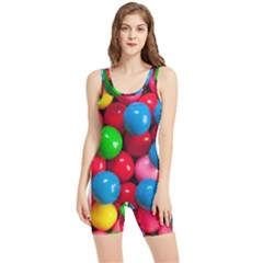 Bubble Gum Women s Wrestling Singlet by artworkshop