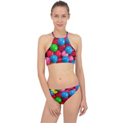 Bubble Gum Racer Front Bikini Set by artworkshop