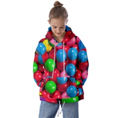 Bubble Gum Kids  Oversized Hoodie by artworkshop