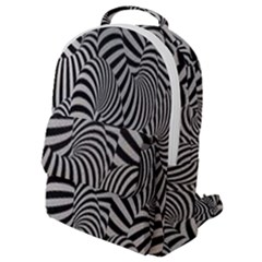 Pattern Flap Pocket Backpack (small) by artworkshop