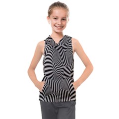 Pattern Kids  Sleeveless Hoodie by artworkshop