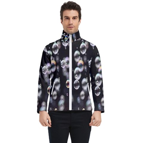 Bubble Men s Bomber Jacket by artworkshop