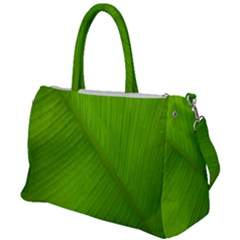 Banana Leaf Duffel Travel Bag by artworkshop