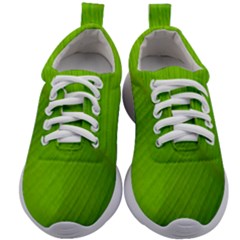 Banana Leaf Kids Athletic Shoes by artworkshop