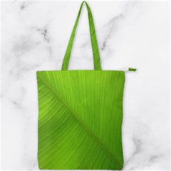 Banana Leaf Double Zip Up Tote Bag by artworkshop