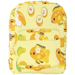 Banana Cichlid Full Print Backpack by artworkshop