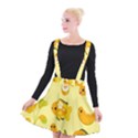 Banana Cichlid Suspender Skater Skirt View1