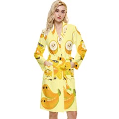 Banana Cichlid Long Sleeve Velour Robe by artworkshop