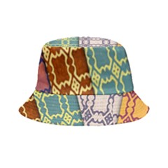 Grungy Vintage Patterns Bucket Hat by artworkshop