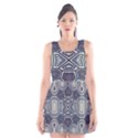 Abstract pattern geometric backgrounds Scoop Neck Skater Dress View1