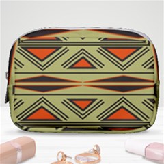 Abstract Pattern Geometric Backgrounds Make Up Pouch (small) by Eskimos