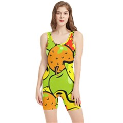 Fruit Food Wallpaper Women s Wrestling Singlet by Dutashop