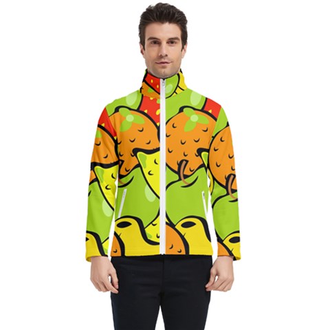 Fruit Food Wallpaper Men s Bomber Jacket by Dutashop