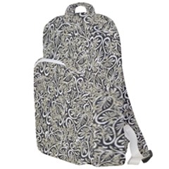 Intricate Ornate Pattern Double Compartment Backpack by dflcprintsclothing