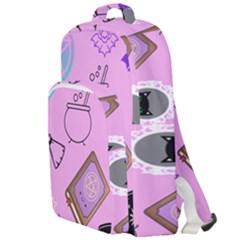 Pastel Goth Witch Pink Double Compartment Backpack by NerdySparkleGoth