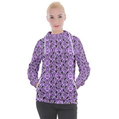 Purple Bats Women s Hooded Pullover by NerdySparkleGoth