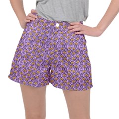 Purple Jack Ripstop Shorts by NerdySparkleGoth