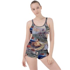 Beauty And The Beast Castle Boyleg Tankini Set  by artworkshop