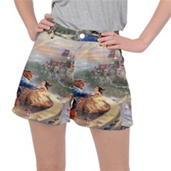 Beauty And The Beast Castle Ripstop Shorts by artworkshop