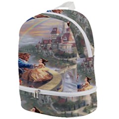 Beauty And The Beast Castle Zip Bottom Backpack by artworkshop