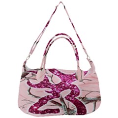 Browning Deer Glitter Removal Strap Handbag by artworkshop