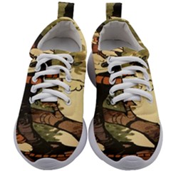 Calvin And Hobbes Kids Athletic Shoes by artworkshop