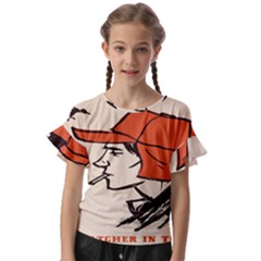 Catcher In The Rye Kids  Cut Out Flutter Sleeves by artworkshop