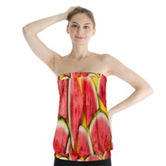 Watermelon Strapless Top by artworkshop