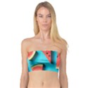 Watermelon Blue Background Bandeau Top View1