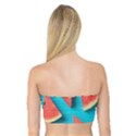 Watermelon Blue Background Bandeau Top View2