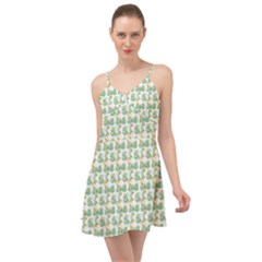 Flowers Pattern Summer Time Chiffon Dress by Sparkle