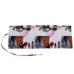 Modern Art Roll Up Canvas Pencil Holder (s) by Sparkle